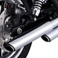 Vance & Hines 3" Twin Slash Slip-On Mufflers Chrome For HD FXDB 1690 91-17 16337