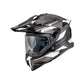 PREMIER HELMETS Discovery Carbon Gray Motorcycle Helmet