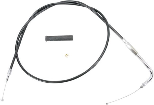Drag Specialties Black Vinyl Cable For Harley XL 1200 X 1996-2022 Black 4332104B