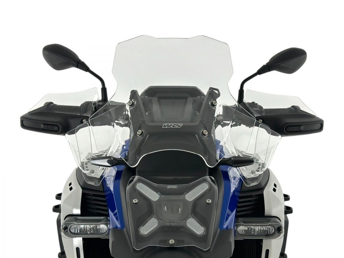 WRS Windscreen Touring Plus With Radar For BMW R1300GS Adventure Clear Bm109t