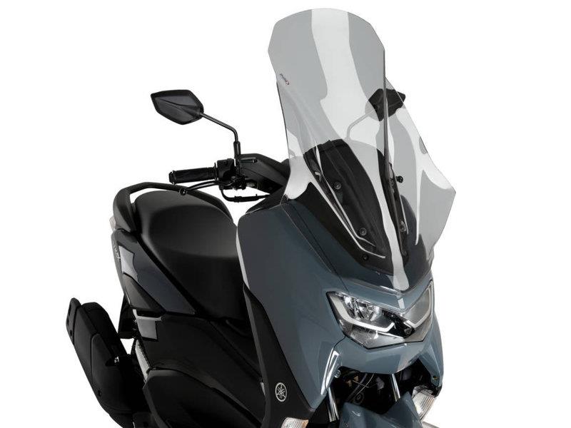 PUIG V-Tech Line Touring Screen Light Smoke for Yamaha NMax 125/156 21-24 21802H