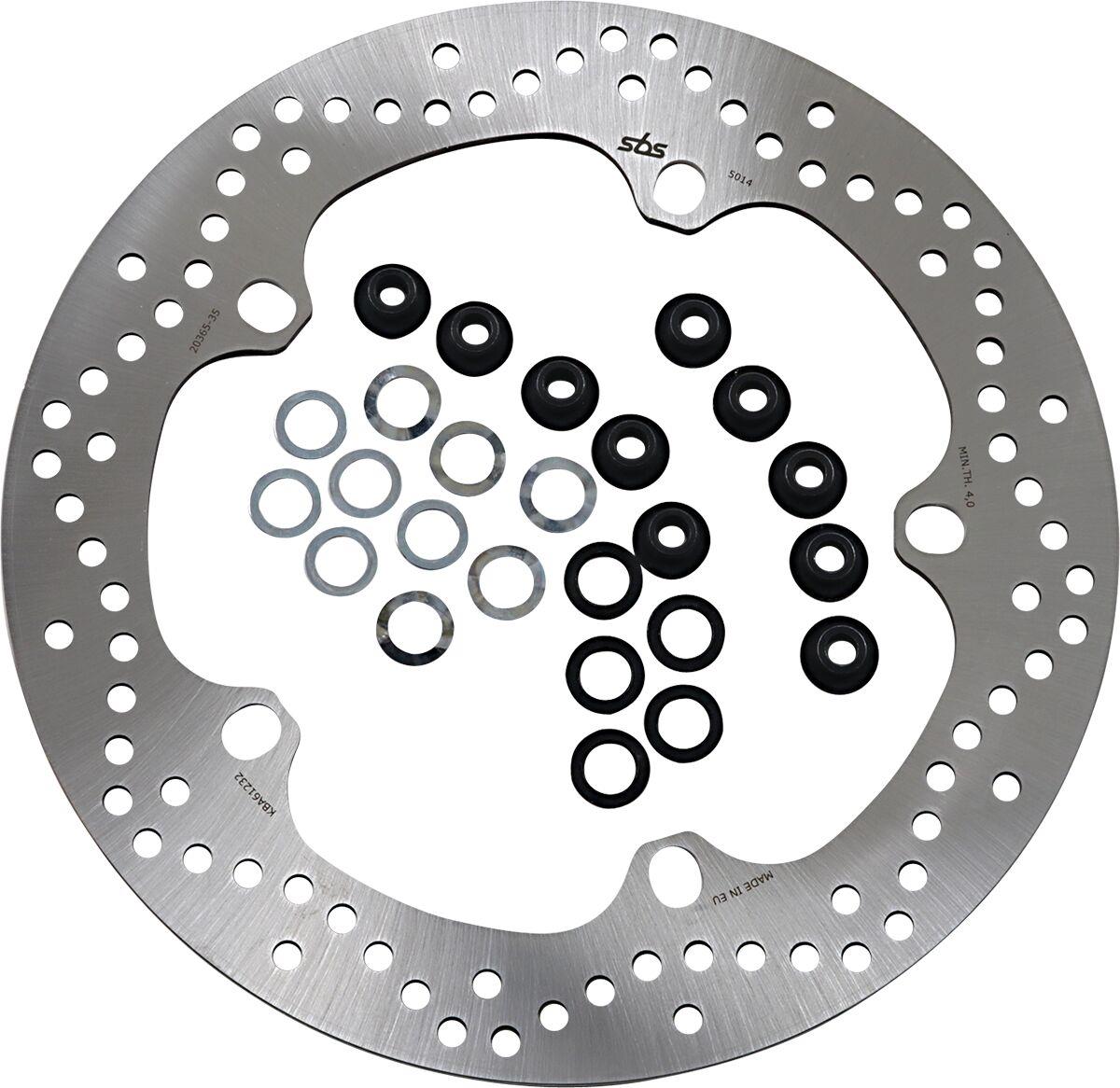 Sbs Brake Rotor For BMW F 750 GS 1993-2021 Silver 5014