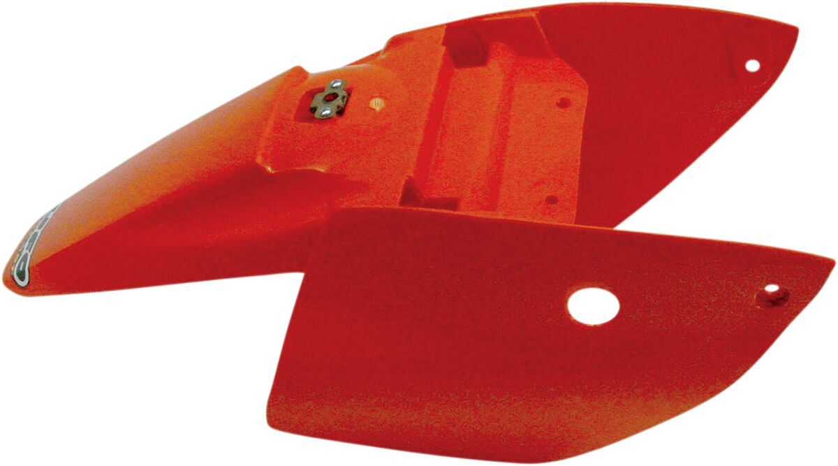 UFO REAR FENDER W/SIDE PANELS KTM 65SX ORANGE KT03073-127