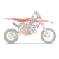 Blackbird Racing Seat Cover Pyramid For KTM SX 65 2024-2026 Orange 1531G/01