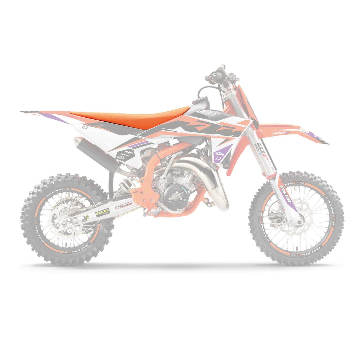Blackbird Racing Seat Cover Pyramid For KTM SX 65 2024-2026 Orange 1531G/01