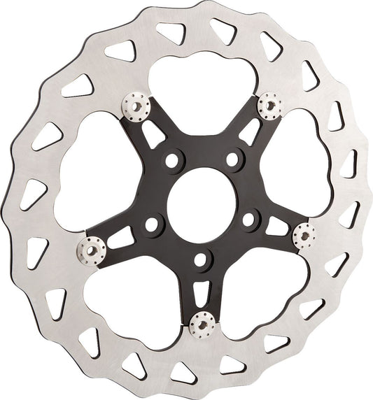 Arlen Ness Rotator Rotor Brake Two-Piece Stainless Steel 11.5 Right 300-052