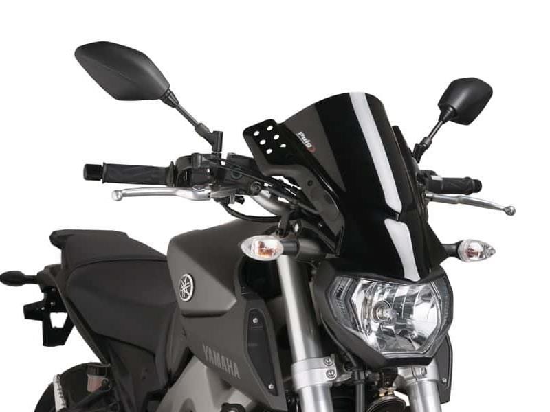 PUIG Rafale Screen Blue for Yamaha MT-07/MT-09/MT-10 14-24 6894A
