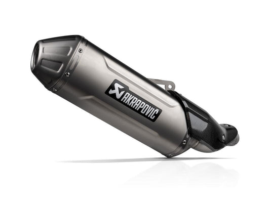 Akrapovic Slip-On Line Muffler Street For Kawasaki KLE 500 2026 Kit S-K5SO2-HFTT