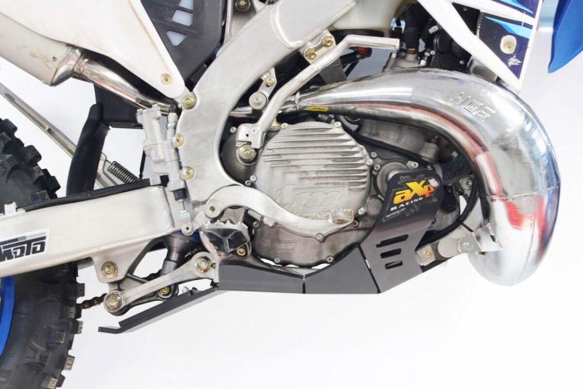 AXP Racing Skid Plate Black Full Coverage For Tm Racing Tm 2022-2024 Ax1624