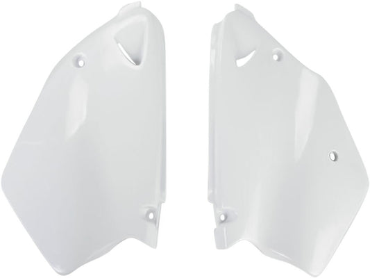 UFO SIDE PANELS YAMAHA YZ125/250 WHITE YA02899-046
