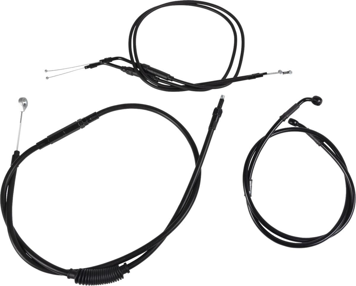 Burly Brand Jail Bar Cable Kit For Harley Davidson XL 1200 C 2007-2013 B30-1139