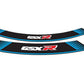 Puig Wheel Rim Stickers Blue 21386P