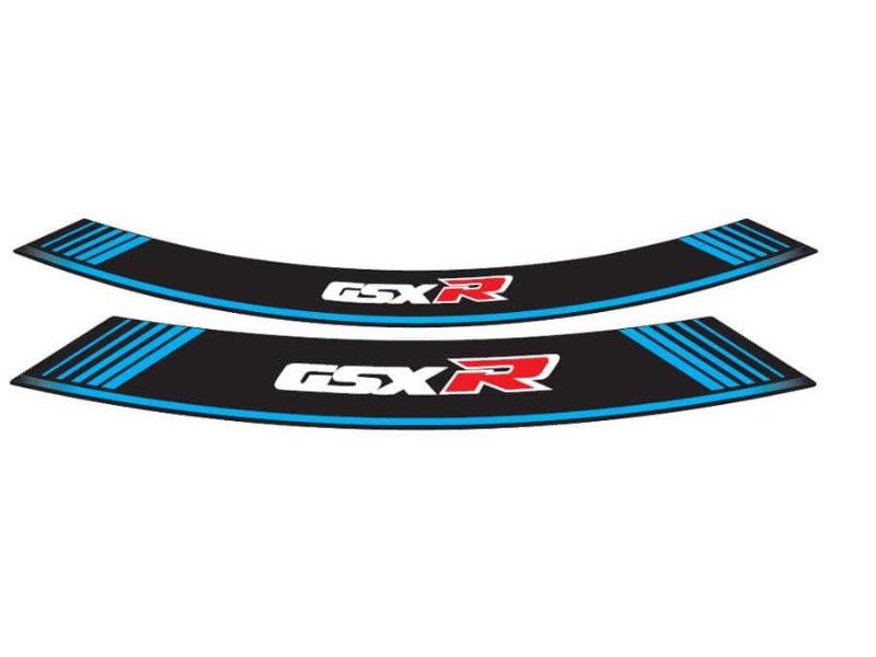 Puig Wheel Rim Stickers Blue 21386P