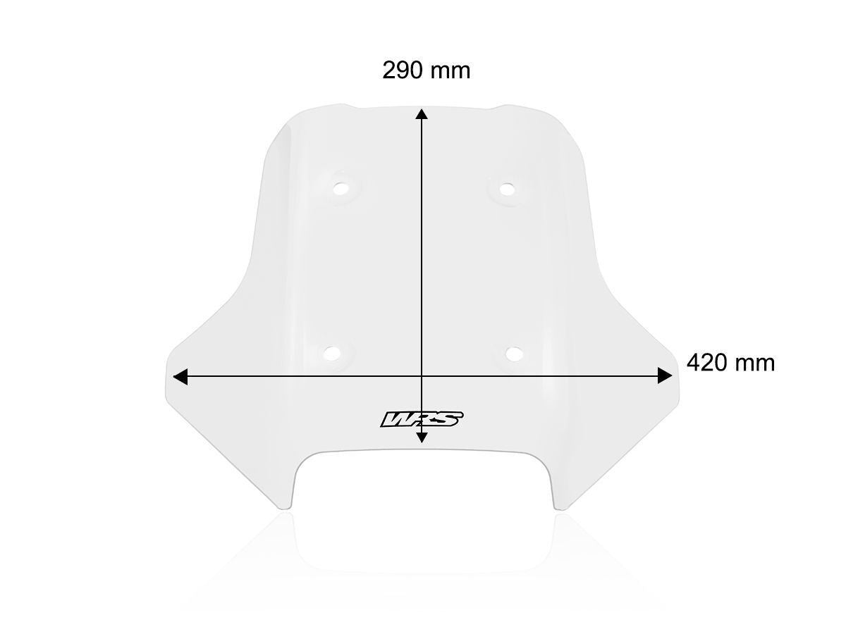 WRS Windscreen Sport For CFMOTO 450MT Clear Cf006t
