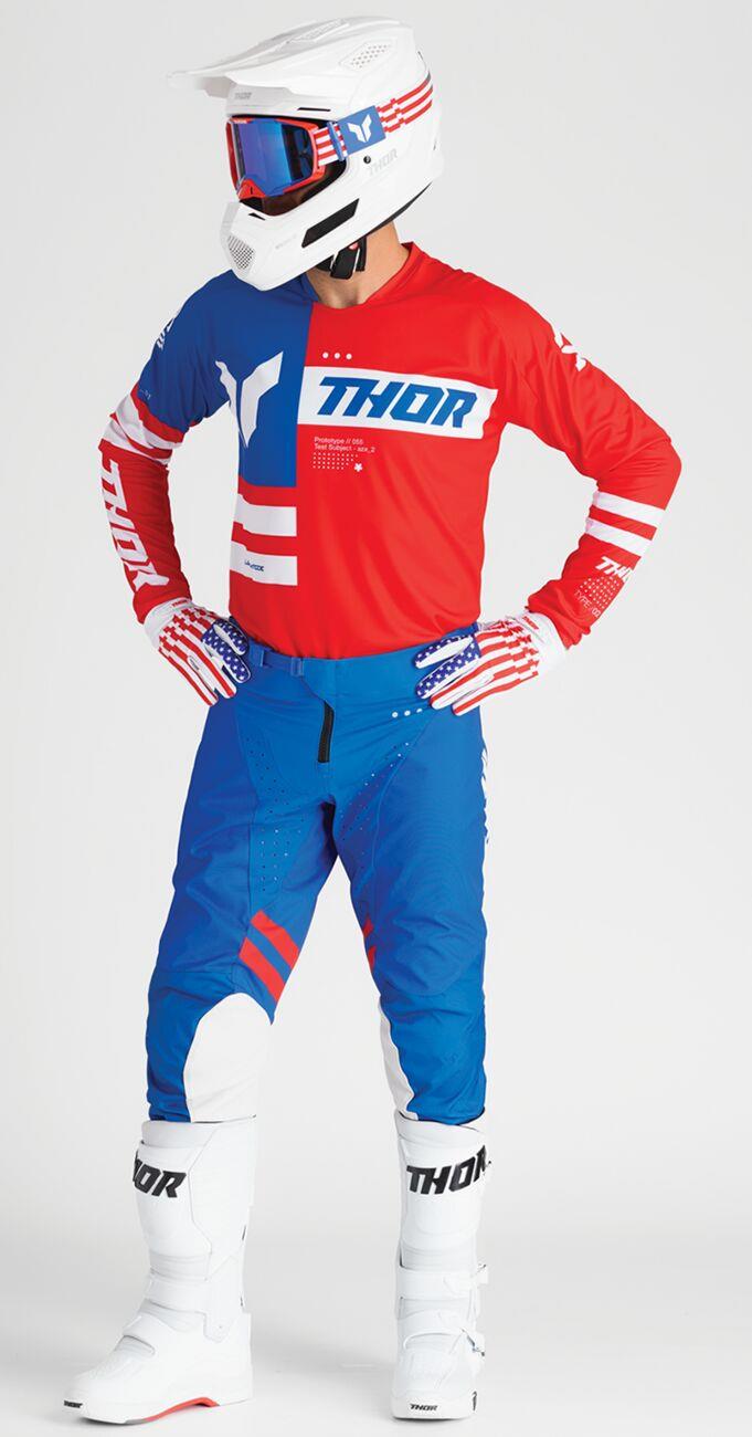 THOR Launchmode Patriot Jersey Red