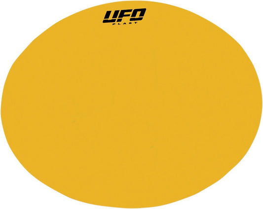 UFO VINTAGE OVAL STICKER FOR OVAL NUMBER PLATES YELLOW ME08050D