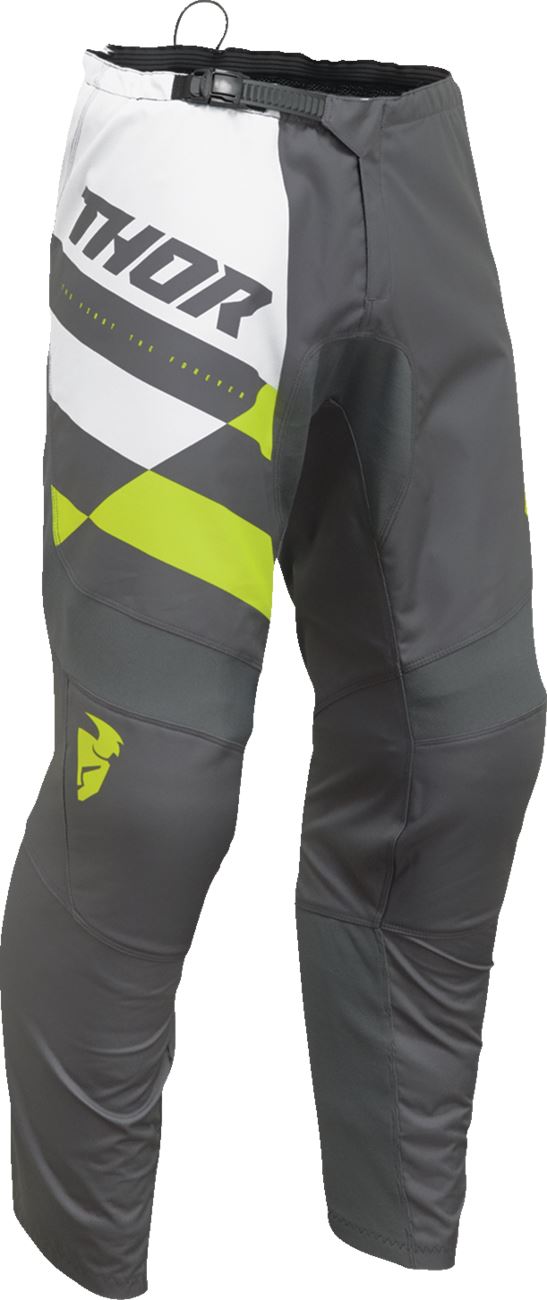 Thor Trousers Sector Youth Black Gray/Green 24 Model