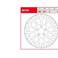 Trw Brake Rotor Fixed Round For Harley Davidson FXBR 1923 2007-2026 MST504