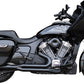 S&S CYCLE 2-into-1 Qualifier Exhaust System Black Race for INDIAN 20-26 550-1131