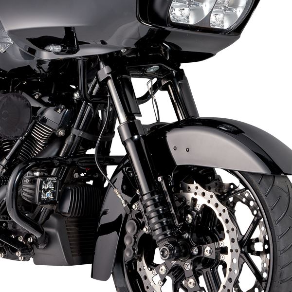 Arlen Ness Method No Flex Fork Legs Black For HD FLHRXS 1868 14-24 120-002
