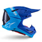 ALPINESTARS Supertech M10 Flood MIPS® Helmet BLUE/BLK-CARB 2025 Model