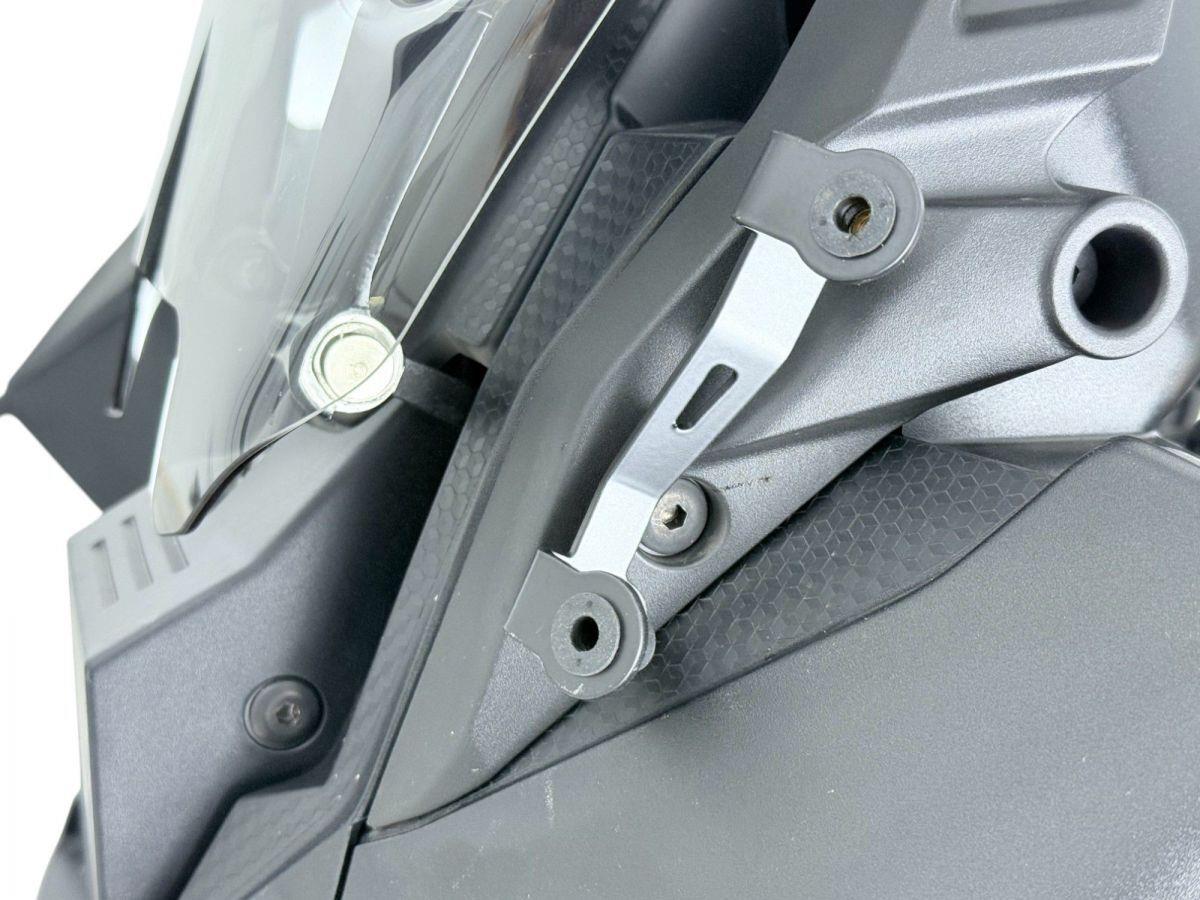 WRS Side Deflectors For Moto Guzzi Stelvio 1000 2024 MG009NO