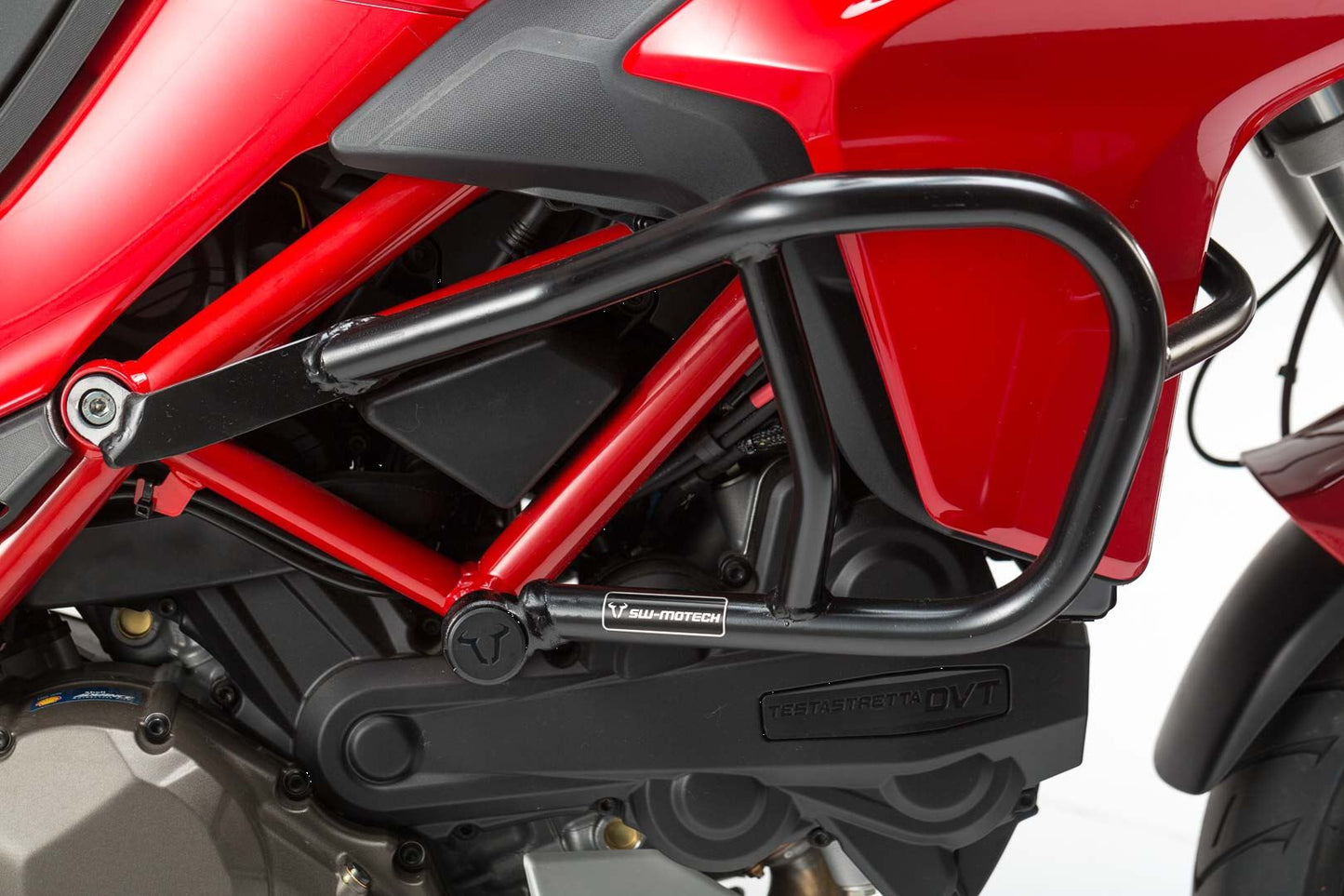 SW MOTECH Crash Bar Black. Ducati Multistrada 1200/ 1260/ 950/ V2 Sbl.22.584.10001/B