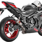 Akrapovic Slip-On Line Muffler TI For Suzuki GSX-R 1000 ABS 17-24 S-S10SO13-CUBT