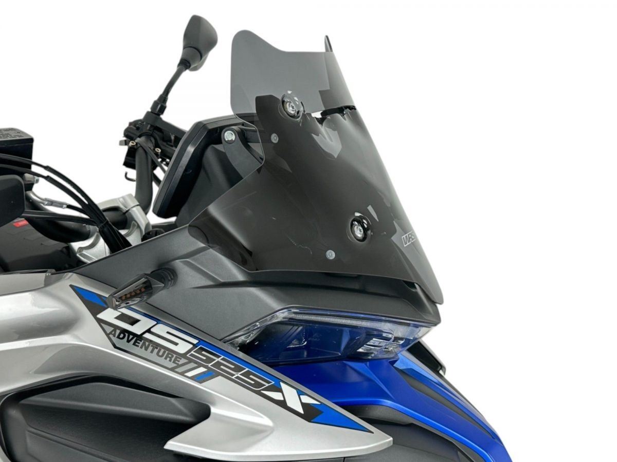 WRS Windscreen Enduro For Voge Adventure 525 DSX ABS 2024 Dark Smoke 3mm VO003FS