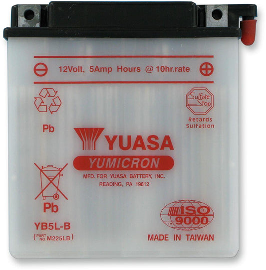 Yuasa Yumicron Battery For Yamaha NS 50 F 1967-2020 YB5L-B(DC)