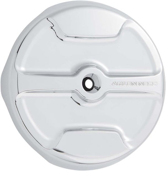 Arlen Ness Big Sucker Stage 1 Outer Cover Chrome Aluminum Silver 18-768