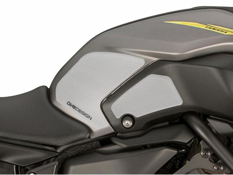 PUIG Side Tank Pad Protector Black for Yamaha MT-07 18-20 20089N