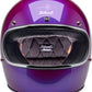 BILTWELL Gringo Purple Motorcycle Helmet