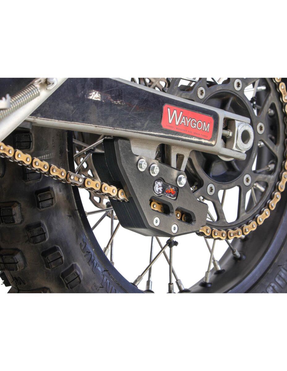 AXP Racing Chain Guide For Kove 450 2024-2025 Black Plastic AX1793