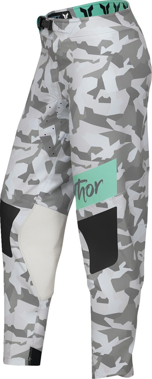 THOR Women's SPORTMODE Shadow MX Pants TEAL 2025 Model