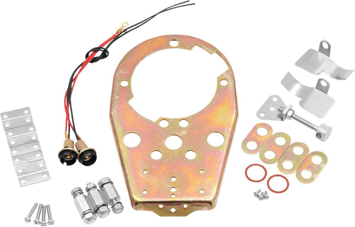 Drag Specialties Base Plate Cat Eye Dash Cover Harley FLHR 1340 68-95 12-0034B