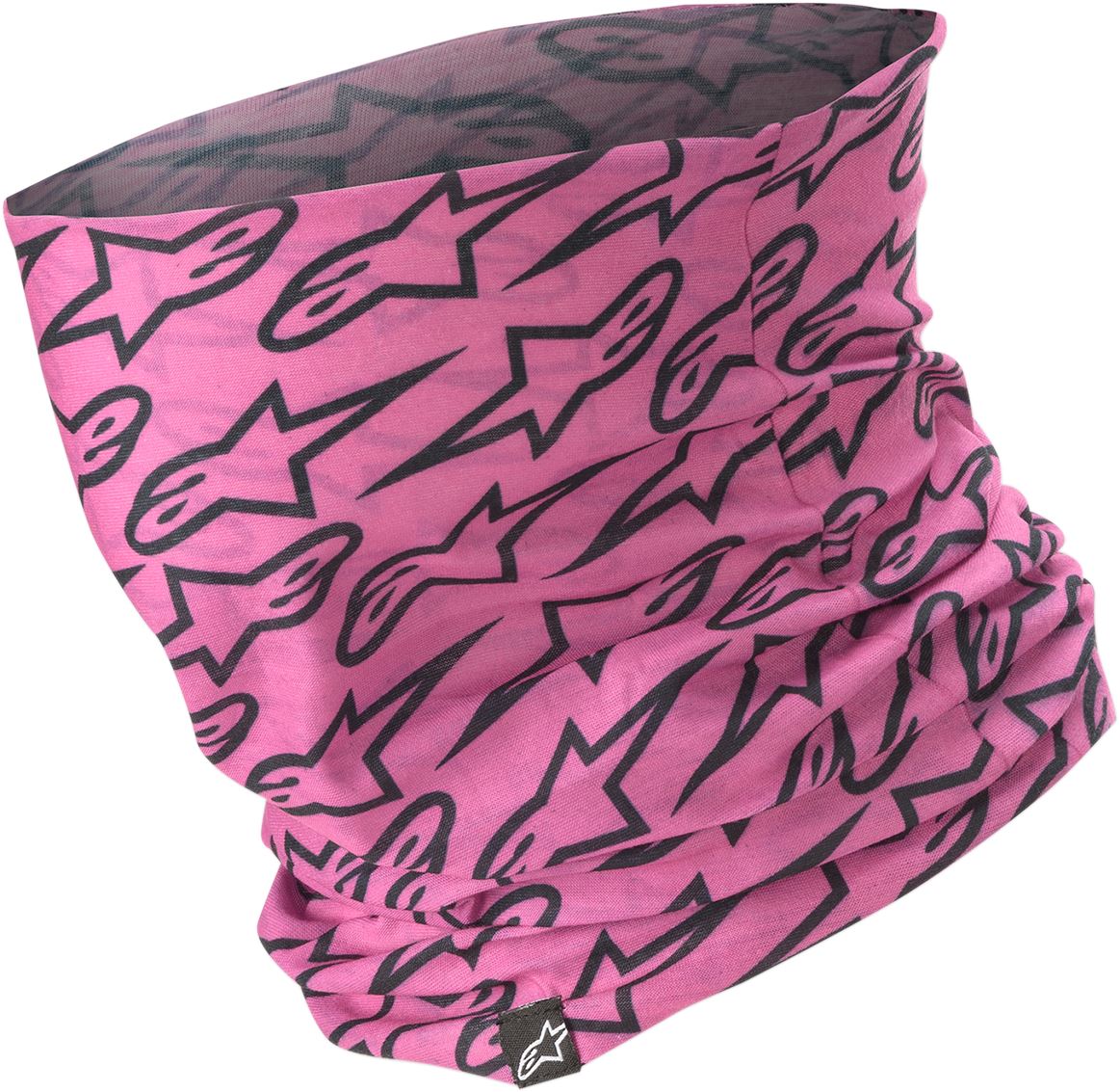 Alpinestars Necktube Astars Pink And Black One Size