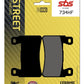 Sbs HF Street Ceramic Organic Brake Pads For Honda CB 1100 EX 1998-2020 734HF