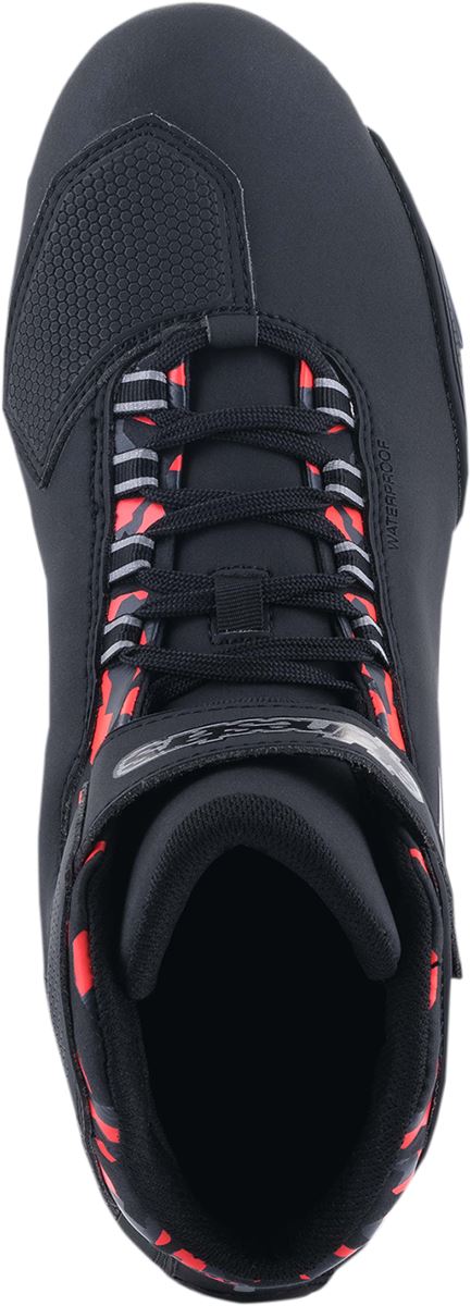 Alpinestars Sektor Waterproof Shoes Black Red White