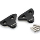 PUIG Mirror Screw Caps Black for Yamaha YZF R1/R6/R7 15-25 3845N