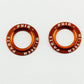 PUIG PHB19 Front Fork Protector Ring Orange Universal 20025T