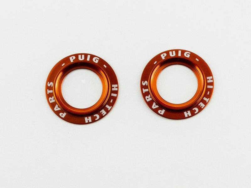 PUIG PHB19 Front Fork Protector Ring Orange Universal 20025T