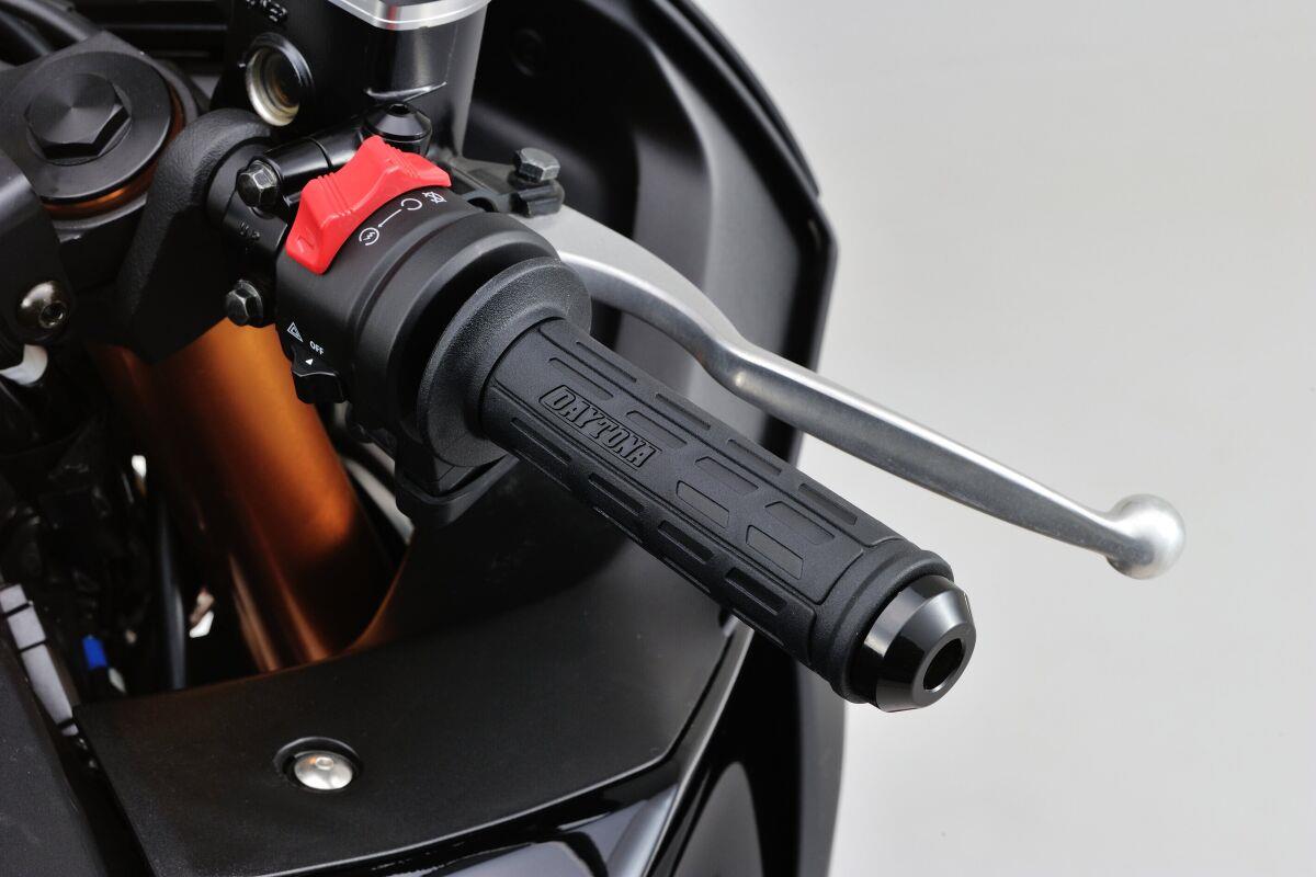 Daytona Grippy Grip GGD-Tapered-SP 22.2mm Handlebars Open End Tapered Design 25170
