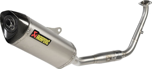 Akrapovic Racing Line Full Exhaust System Street SS For Yamaha MT-125 21-24 S-Y125R8-HZT