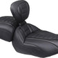 Mustang Wide Deluxe Touring Passenger Seat For Harley FLHX 1923 2023-2026 88420