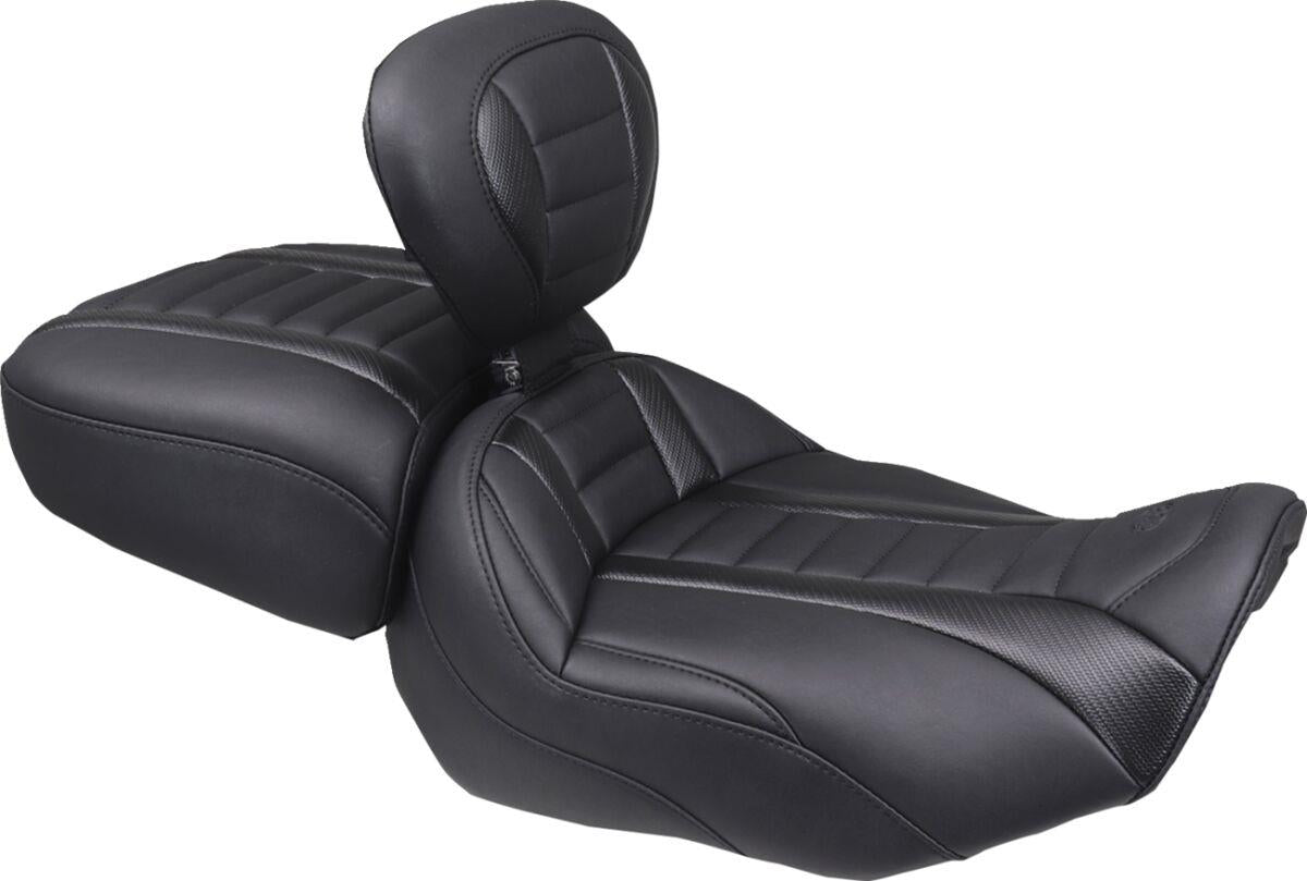 Mustang Wide Deluxe Touring Passenger Seat For Harley FLHX 1923 2023-2026 88420