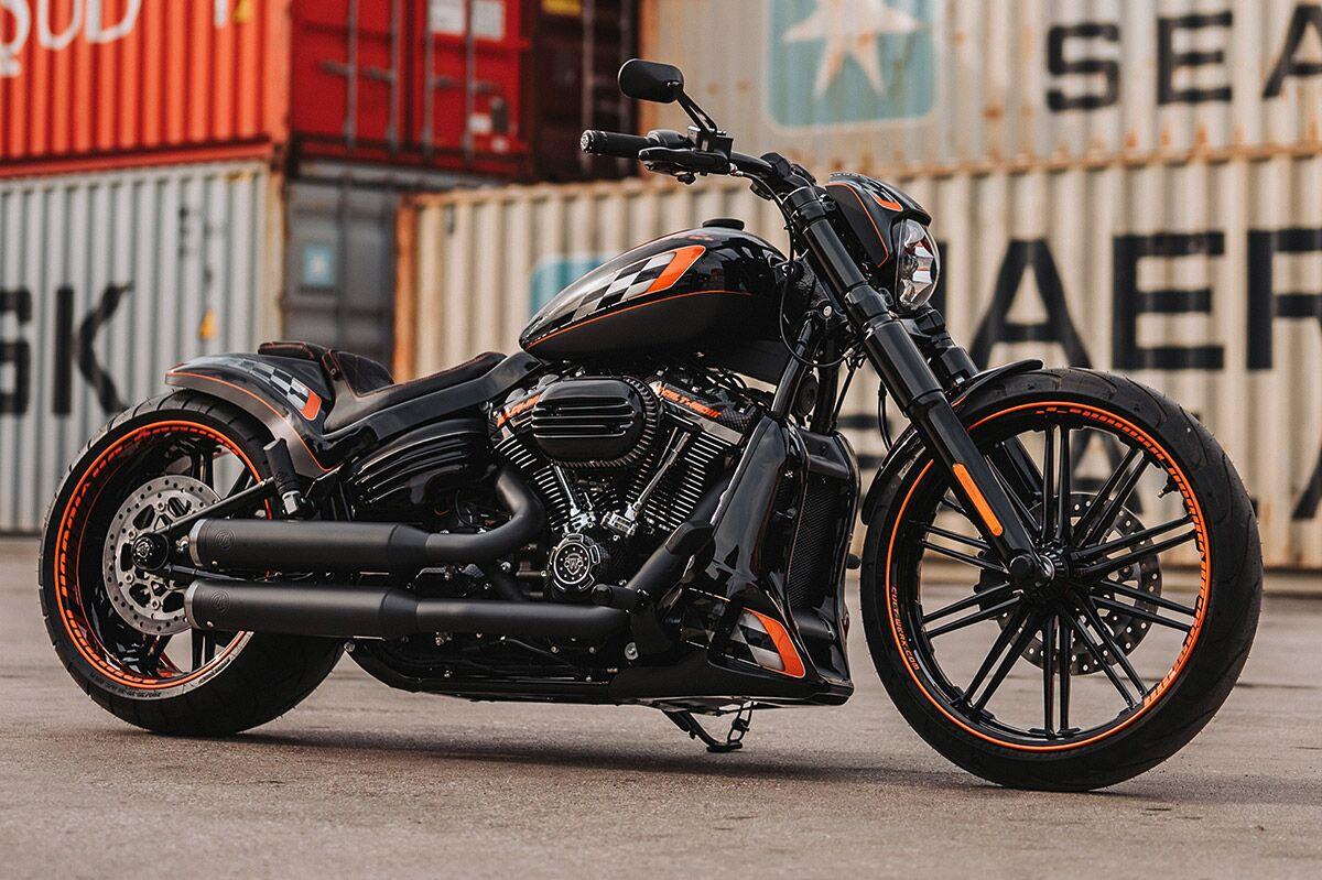 Cult Werk Rear Conversion Kit Race For Harley FXBR 1923 2018-2023 HD-BRO049