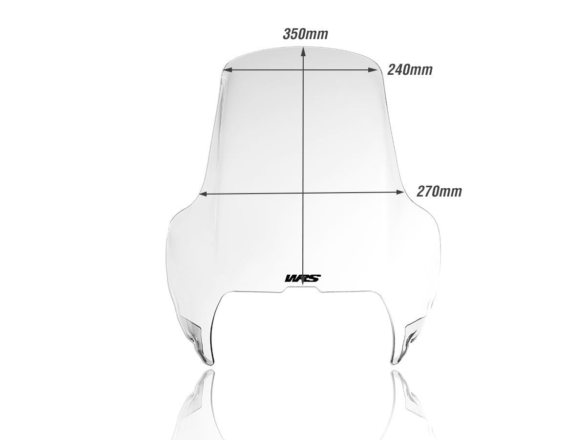WRS Windscreen Standard Bmw R1100gs Clear Bm062t