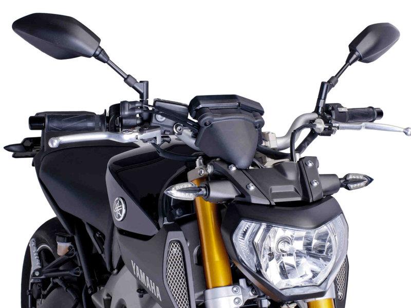 PUIG Speedometer Rear Housing Matt Black for Yamaha MT-09/SportTracker/StreetRally/13-16 7515J