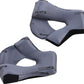 ICON Airflite™ Motorcycle Helmet Cheek Pads Gray 2023 Model